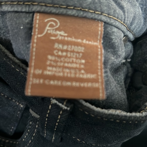 Paige mini flare bootcut jean - Picture 4 of 5